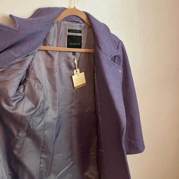 NWT Talbots Natalia Moto Coat - Picture 3 of 5